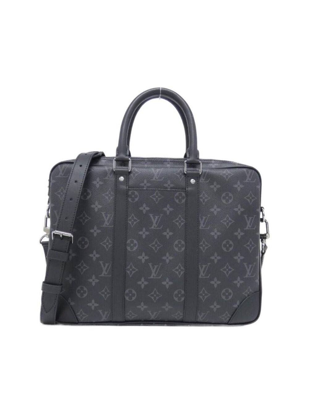 Louis Vuitton Monogram Eclipse Porte Documents Voyage Bag